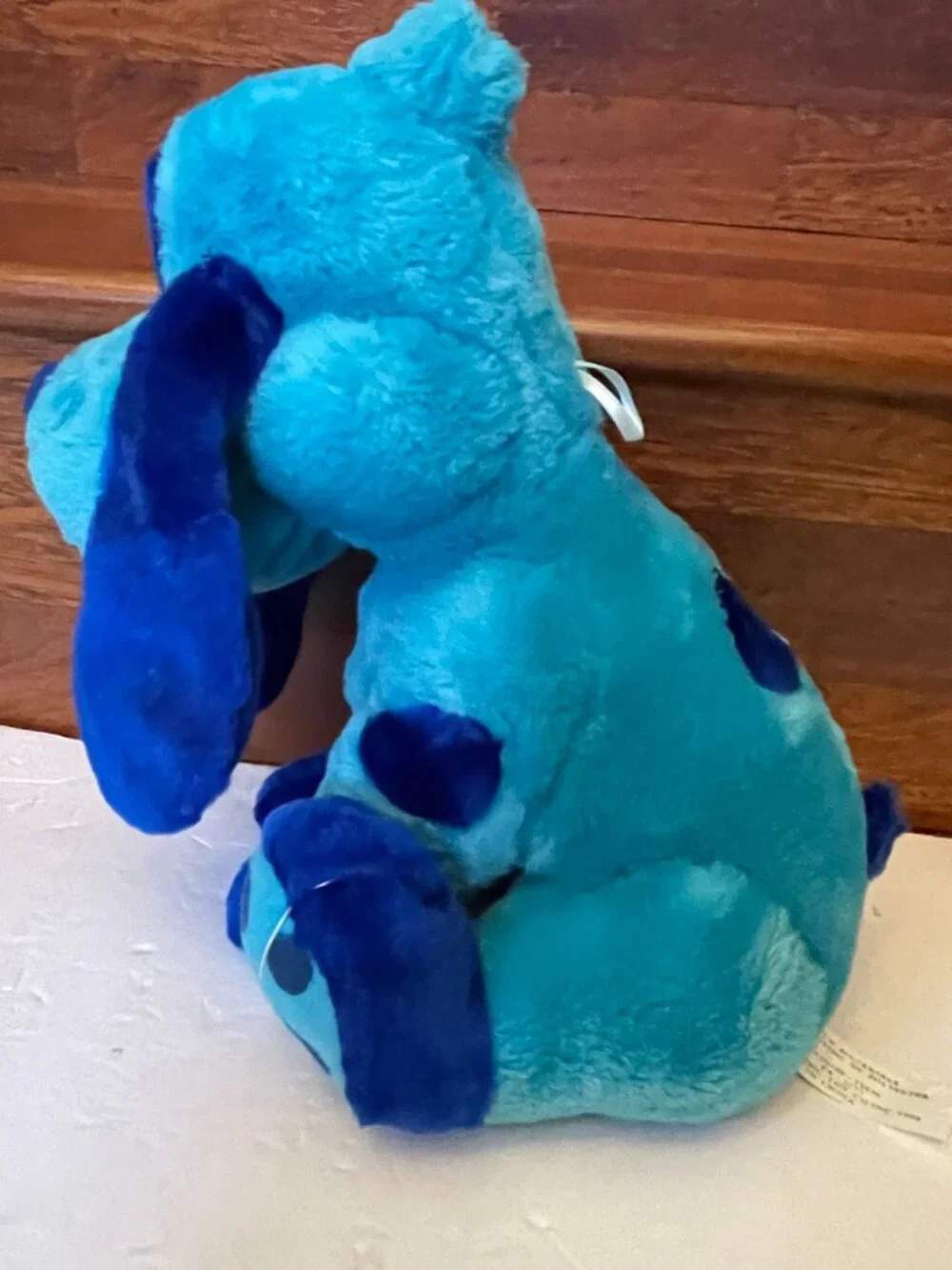 VTG 1998 Classic Toy Company Plush Stuffed Blue Dog Long Ears Droopy Eyes MINT